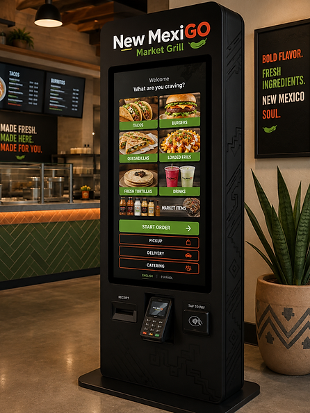New MexiGO self-serve ordering kiosk coming soon