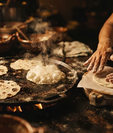 Fresh tortillas