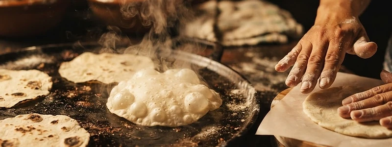 Fresh tortillas made daily at New MexiGo