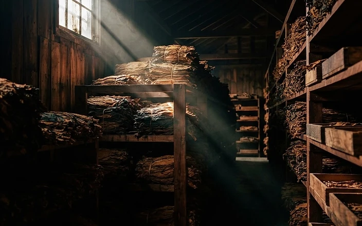 The Bourcier cedar aging cellar