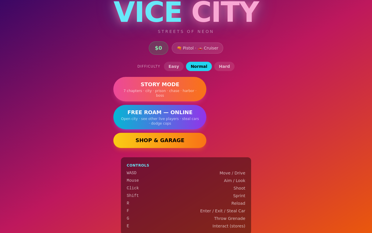 neon syndicate  template preview