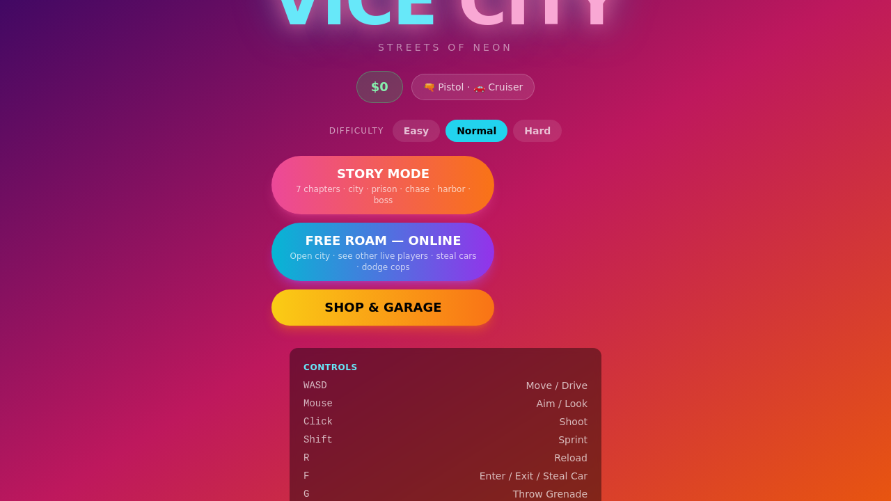 neon syndicate  template preview