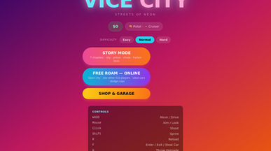 neon syndicate  template preview