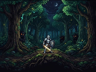 THE HAUNTED FOREST
