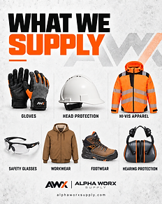 What we supply.
