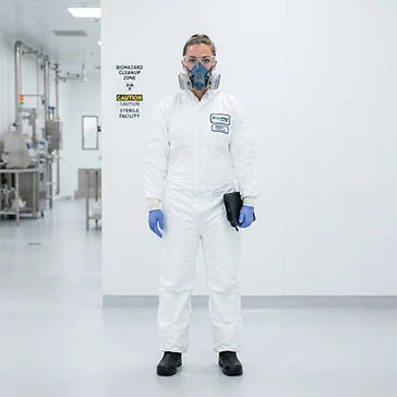 Full PPE Hazard Suits