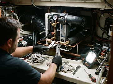 Marine HVAC Installation