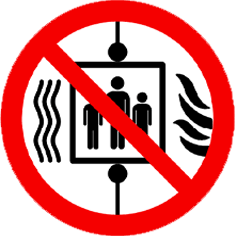In case of Emergency, Do Not Use the Elevator