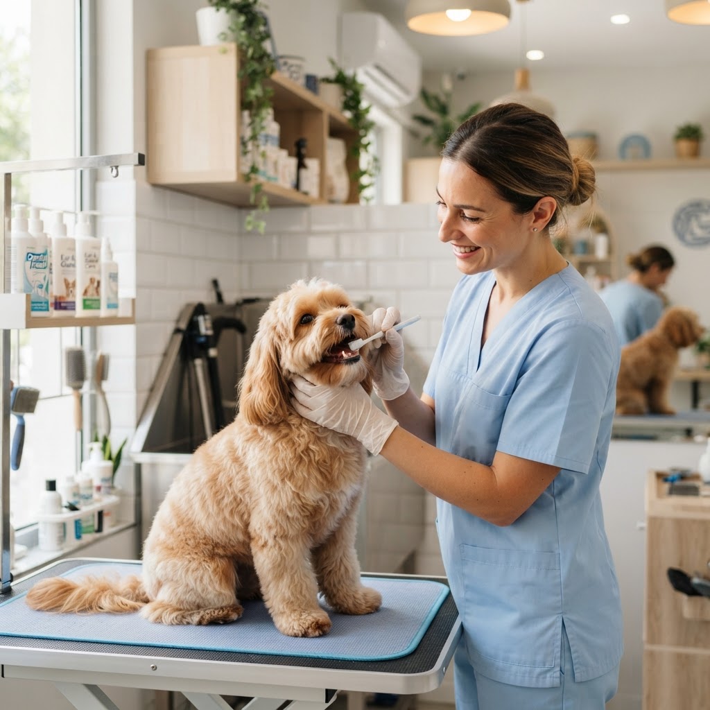 Dog Grooming & Υγεία: Γιατί ο Τακτικός Καθαρισμός Αδένων και Δοντιών είναι Ζωτικής Σημασίας
