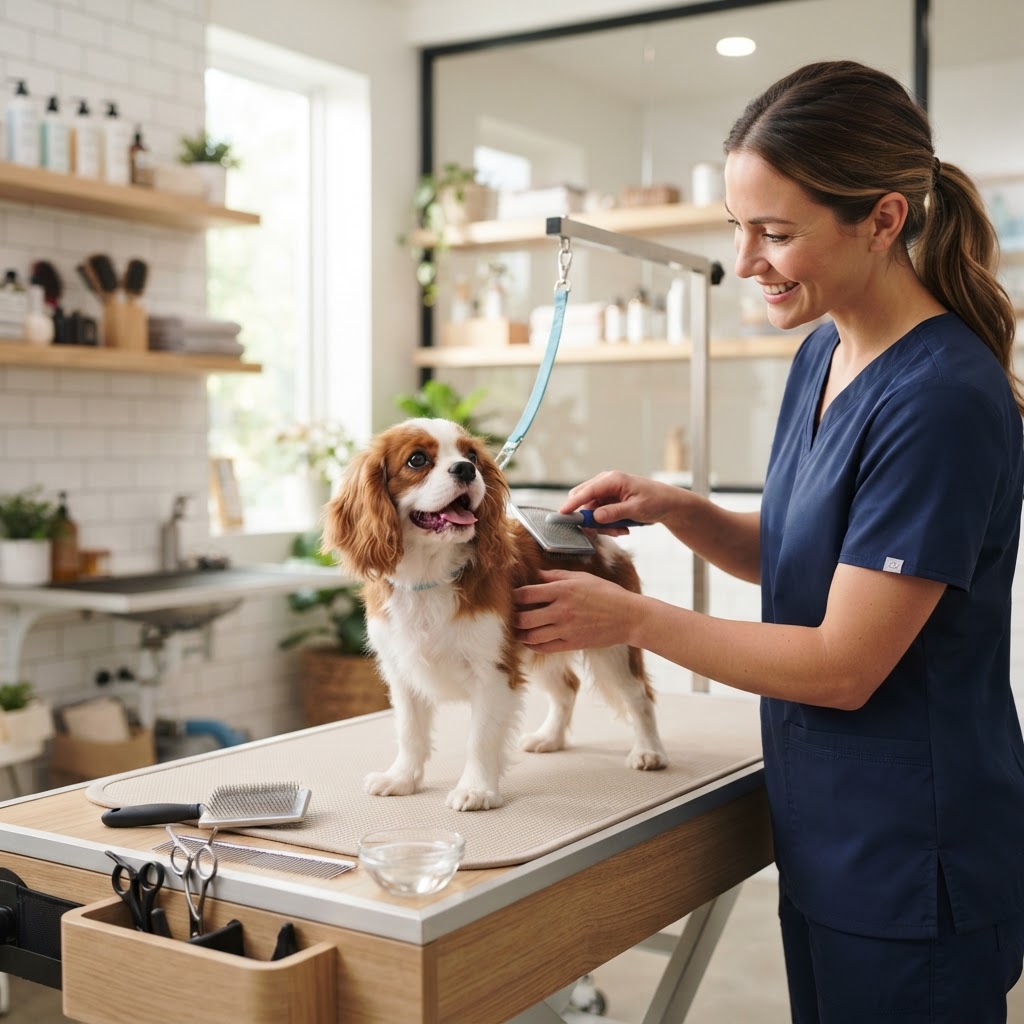 Ο απόλυτος οδηγός για το grooming κουταβιών: Πότε πρέπει να ξεκινήσει η πρώτη επίσκεψη στον groomer;