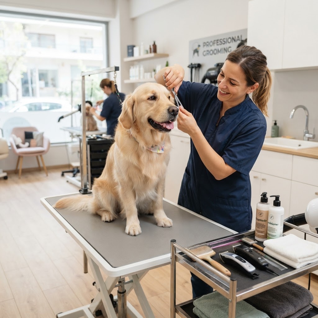 DIY Περιποίηση στο Σπίτι vs. Επαγγελματικό Grooming: Πότε να Επιλέξετε τον Groomer για τον Σκύλο σας