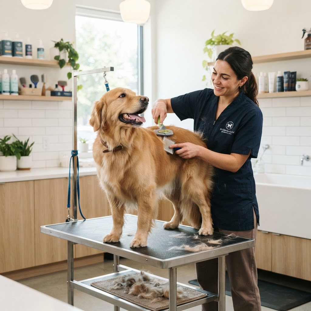 Dog Grooming & Τριχόπτωση: Πώς να Διαχειριστείτε την Αλλαγή Τριχώματος με τη Βοήθεια Επαγγελματία Groomer
