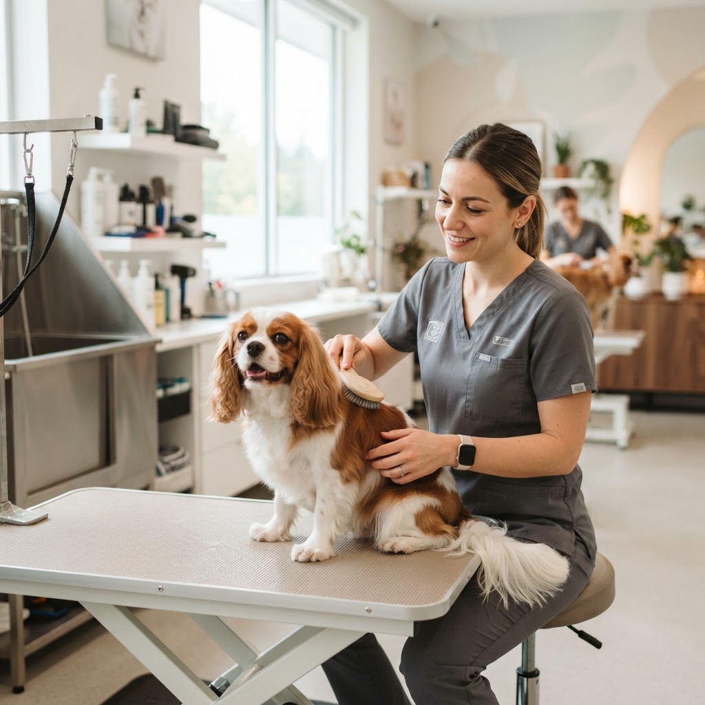 Grooming για Σκύλους με Φοβίες: Πώς οι Επαγγελματίες Groomers της eGroomer.gr Διαχειρίζονται το Άγχος
