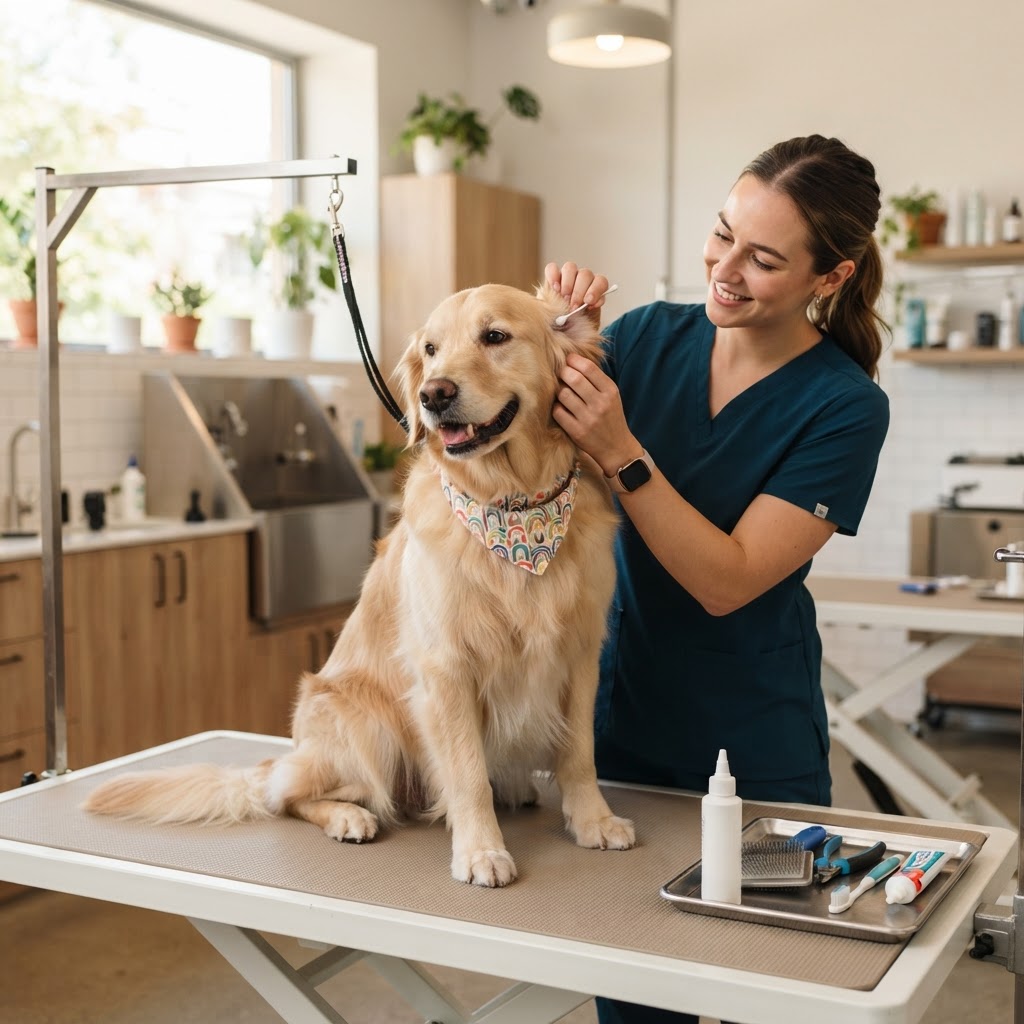 Dog Grooming & Υγιεινή: Η Σημασία του Καθαρισμού σε Αυτιά, Δόντια και Νύχια