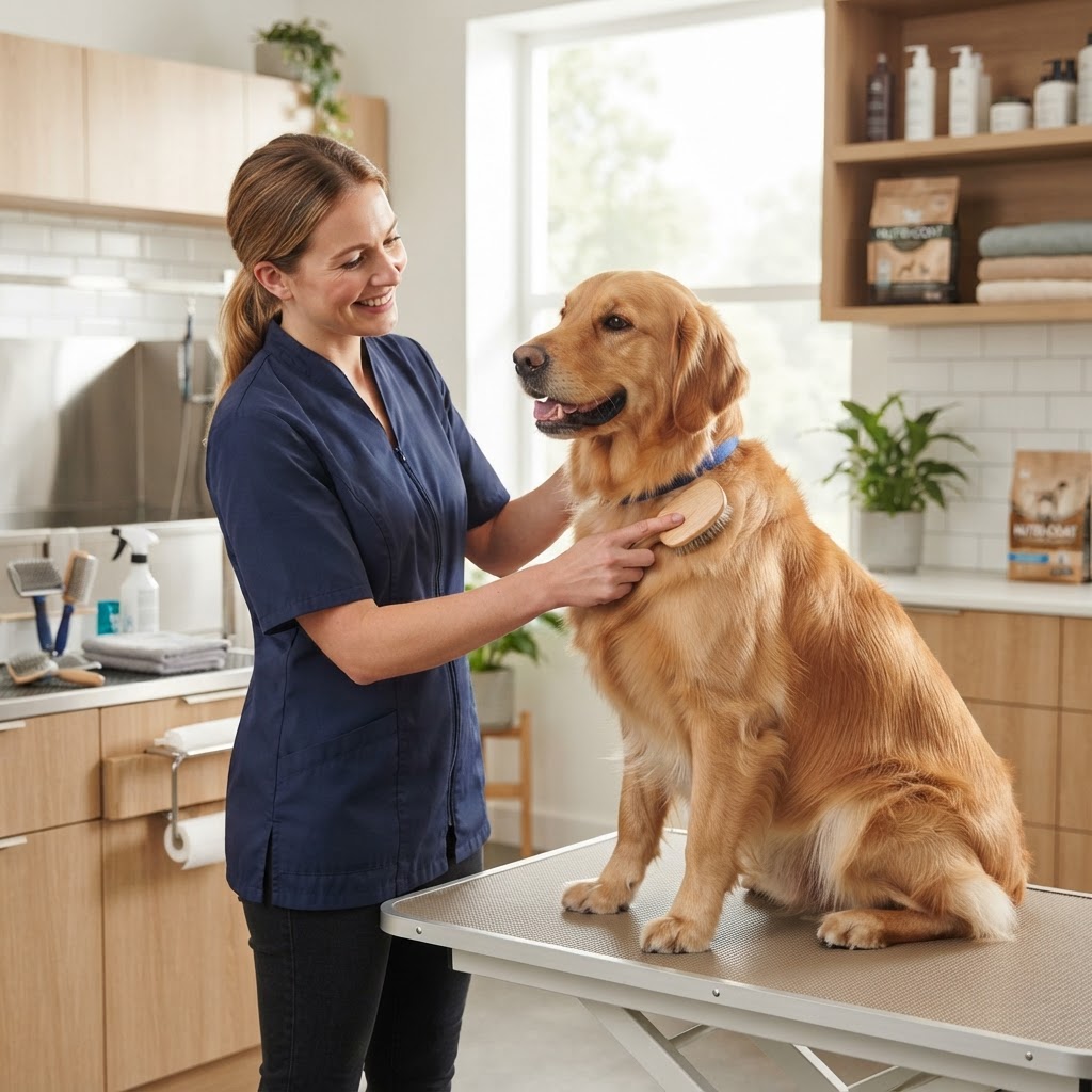 Dog Grooming & Διατροφή: Πώς η Ποιότητα της Τροφής Επηρεάζει το Τρίχωμα του Σκύλου σας