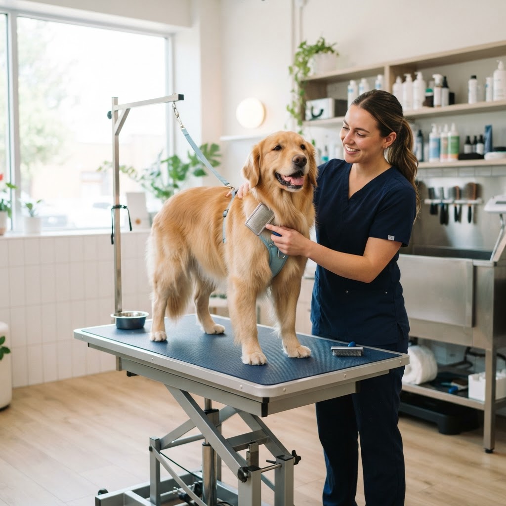 Dog Grooming & Άγχος: Πώς να προετοιμάσετε έναν φοβικό σκύλο για το pet salon