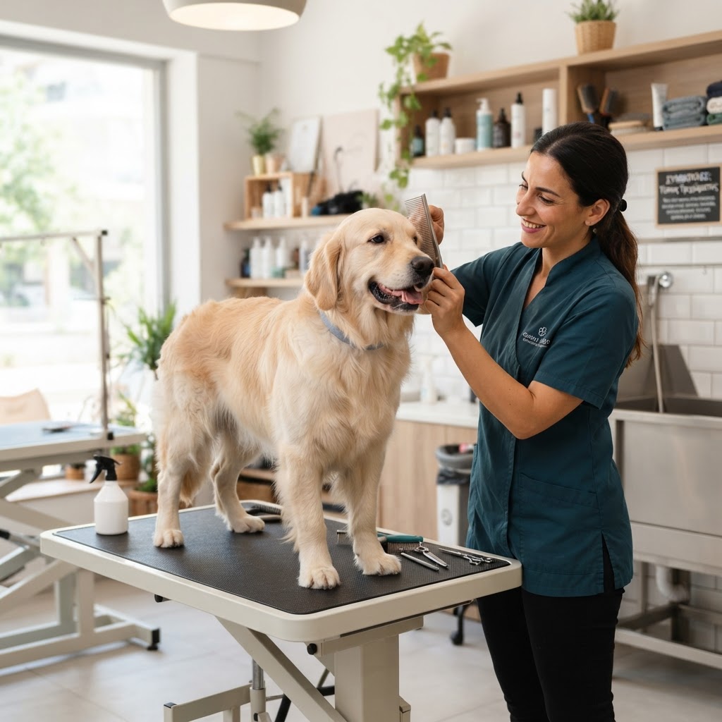 Dog Grooming & Τύπος Τριχώματος: Πώς να επιλέξετε τον κατάλληλο groomer για τον σκύλο σας
