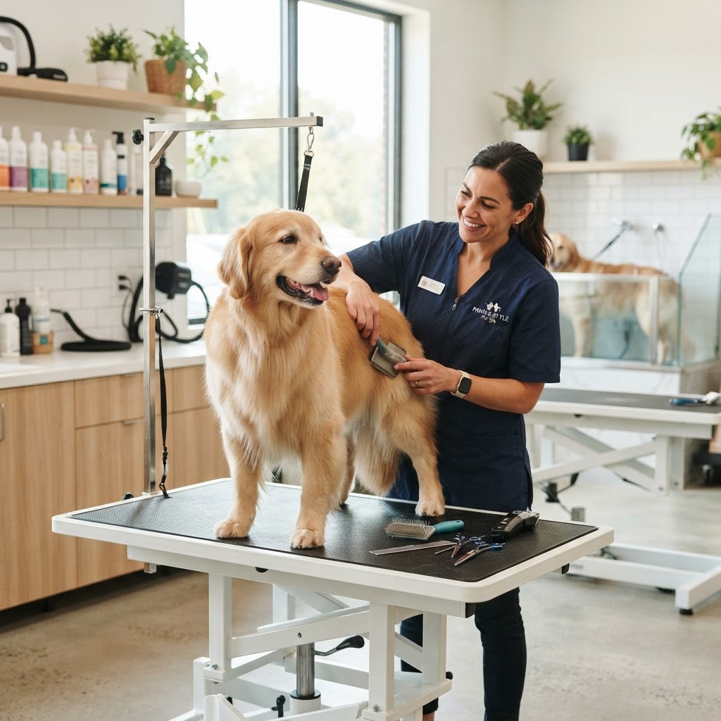 Dog Grooming & Υγιεινή: Πέρα από το Κούρεμα – Τι περιλαμβάνει μια πλήρης συνεδρία στο pet salon;
