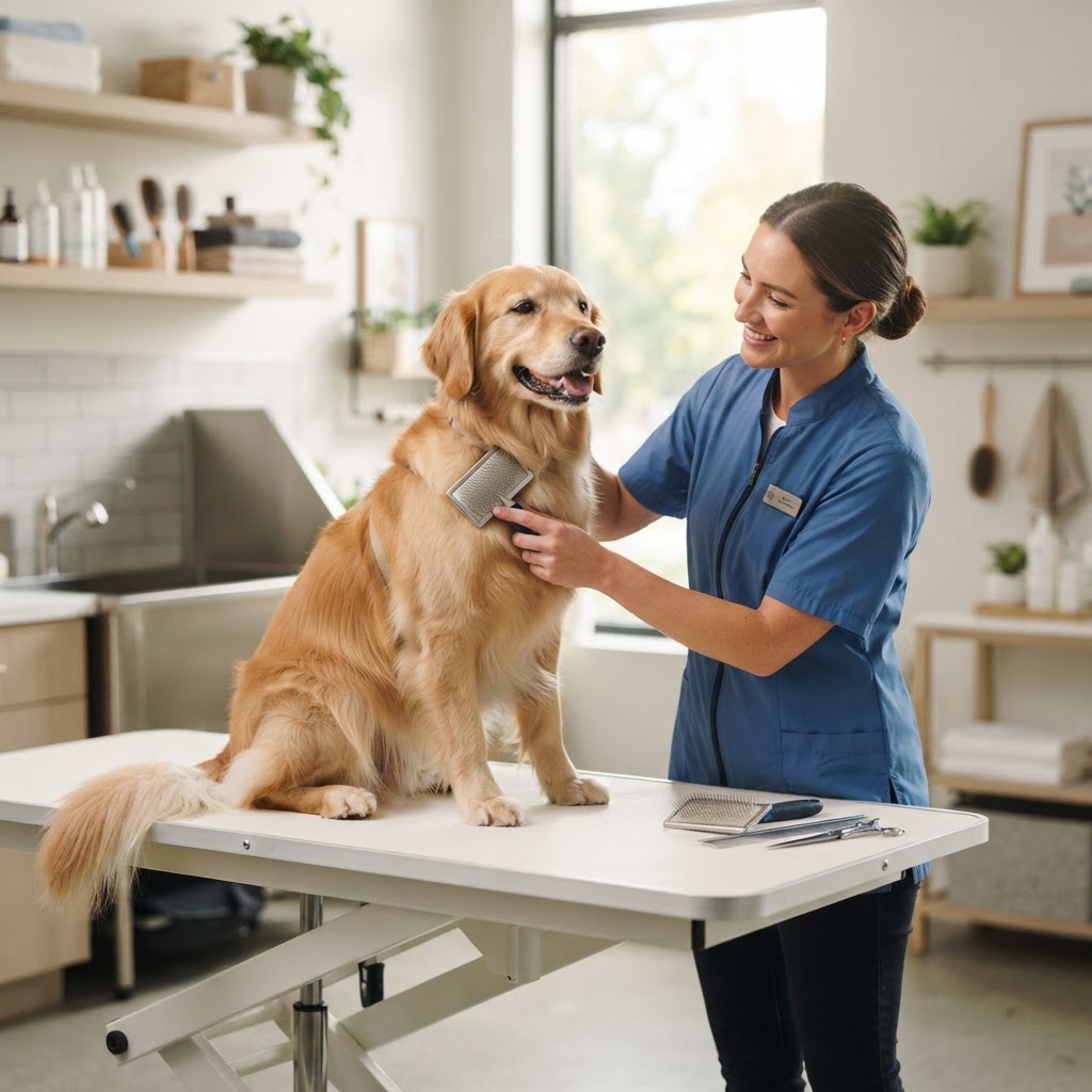 Dog Grooming & Άγχος: 5 Τεχνικές για να προετοιμάσετε τον σκύλο σας για μια εμπειρία χωρίς στρες