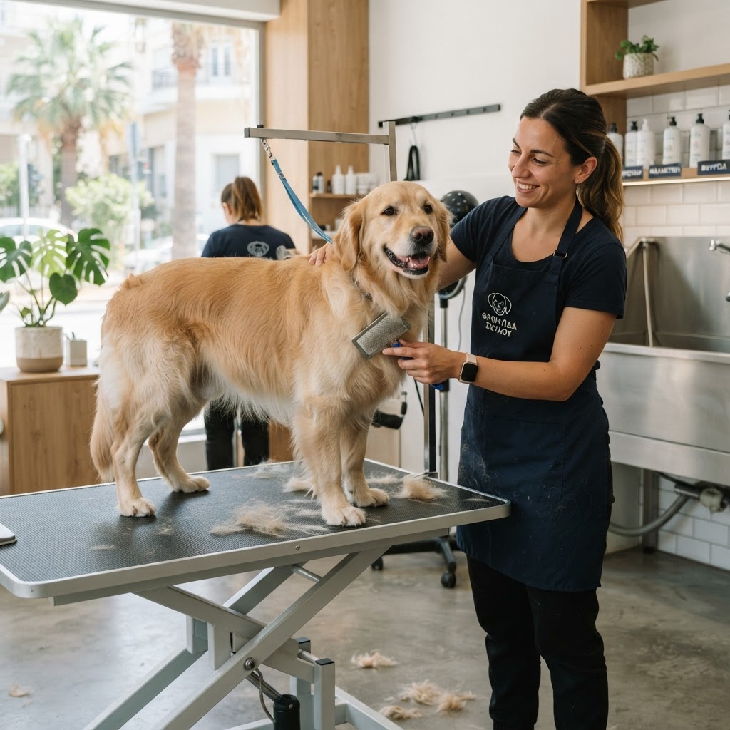 Dog Grooming & Τριχόπτωση: Οδηγός Διαχείρισης για Ιδιοκτήτες Σκύλων στην Ελλάδα