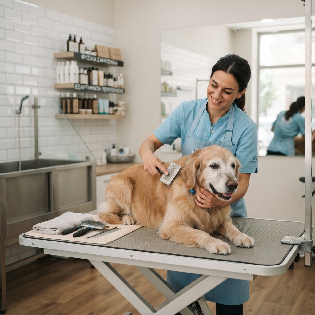 Dog Grooming & Ηλικιωμένος Σκύλος: Ειδική Φροντίδα για τις Ανάγκες του Senior Φίλου σας