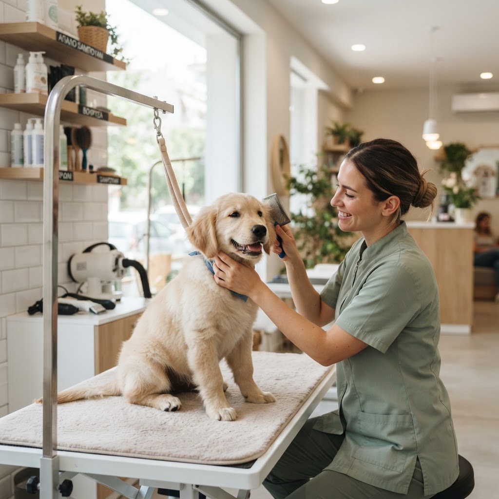 Πρώτη Επίσκεψη στον Groomer: Πώς να μετατρέψετε το άγχος του σκύλου σε μια θετική εμπειρία