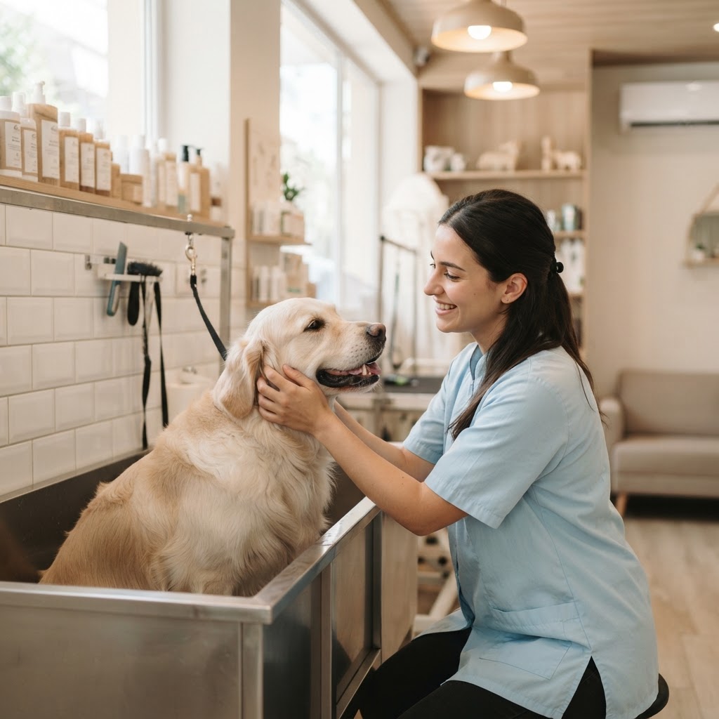 Dog Grooming και Ψυχολογία: Πώς η Επίσκεψη στον Groomer βοηθά στην Κοινωνικοποίηση του Σκύλου σας
