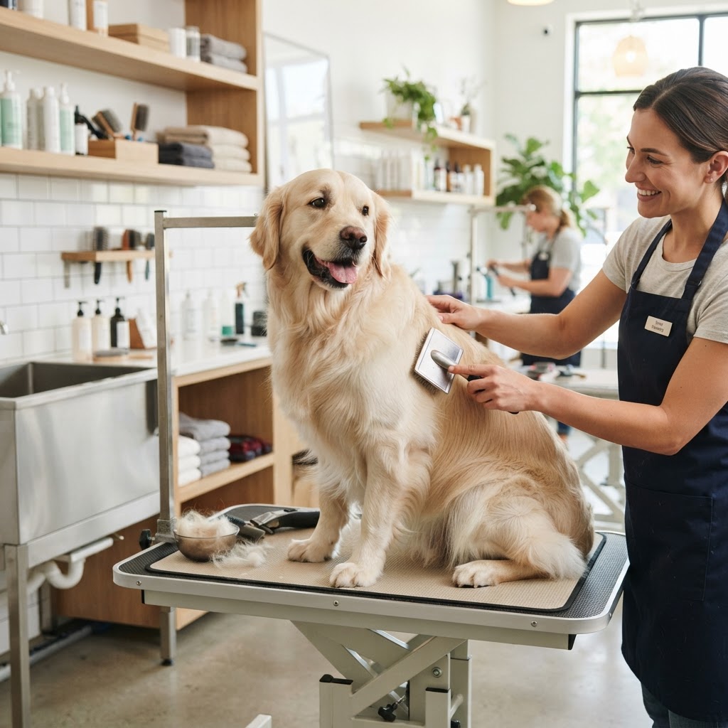 Dog Grooming & Διαχείριση Τριχόπτωσης: Πώς να κρατήσετε το σπίτι καθαρό και τον σκύλο σας υγιή