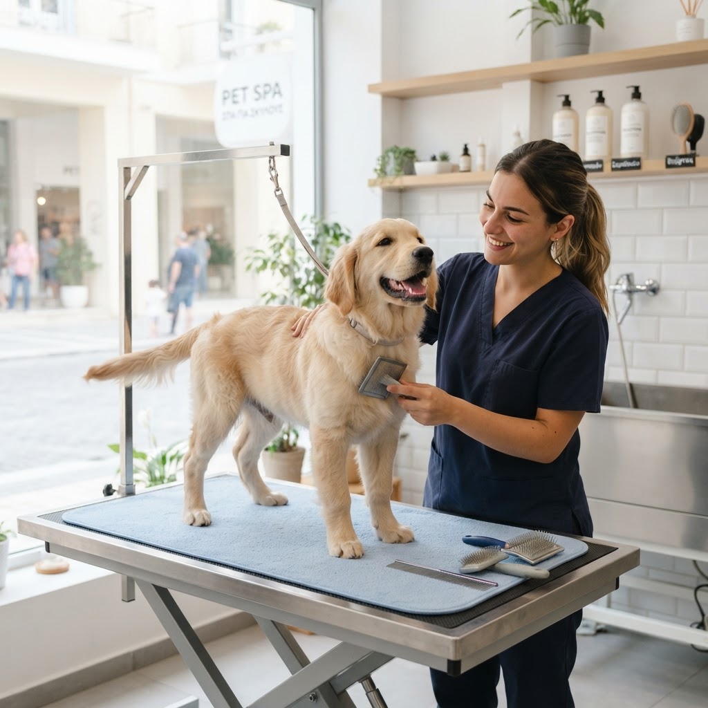 Πρώτη επίσκεψη στο groomer: Πώς να προετοιμάσετε τον σκύλο σας για μια εμπειρία χωρίς άγχος