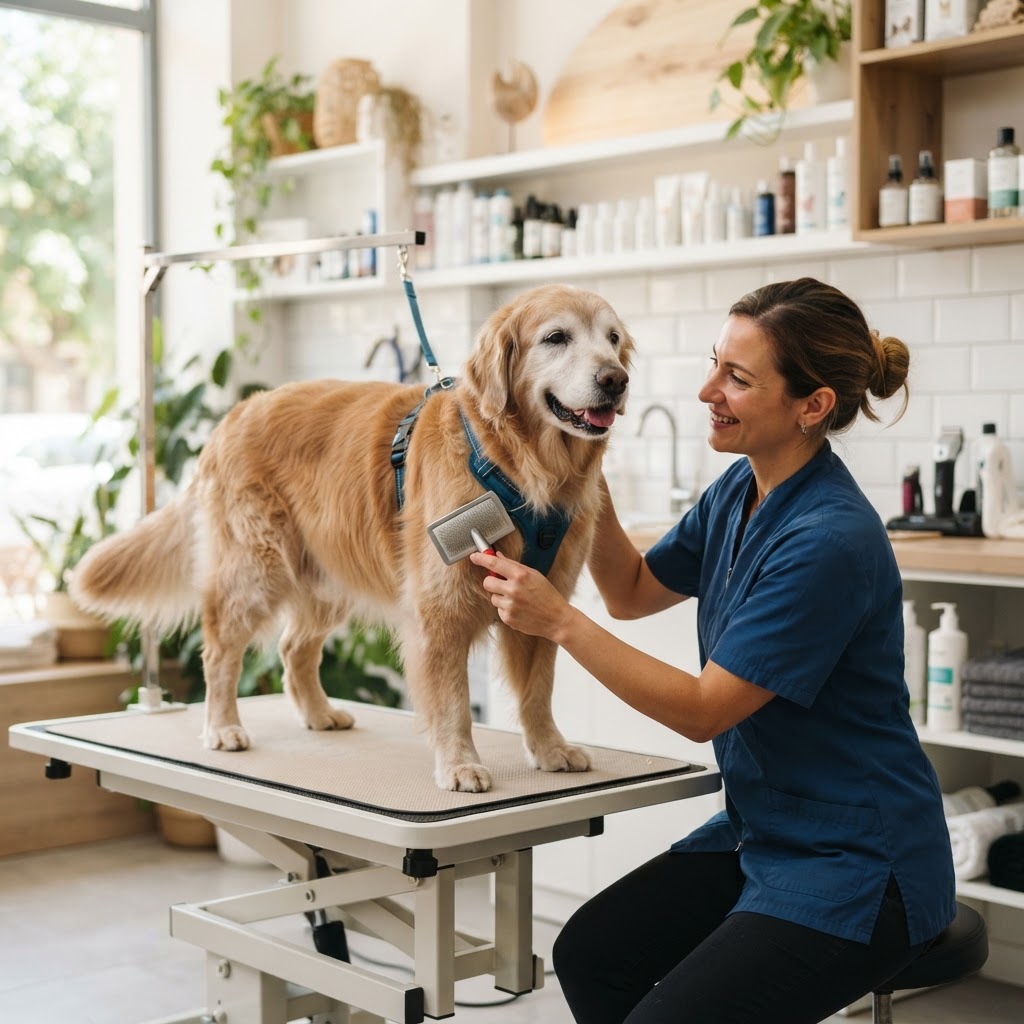 Grooming και Ηλικιωμένος Σκύλος: Πώς η Ειδική Περιποίηση Αναβαθμίζει την Ποιότητα Ζωής του