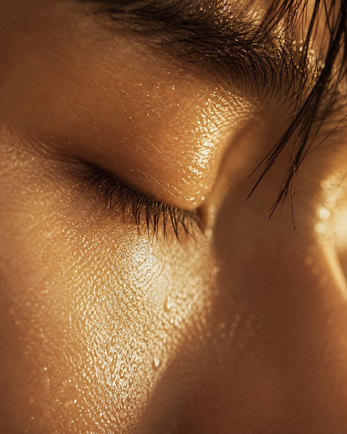A person looking thoughtful, representing cognitive and brain health