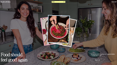 Nutritionists template preview