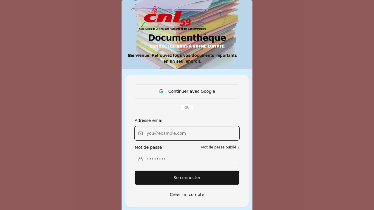 CNL DOC template preview
