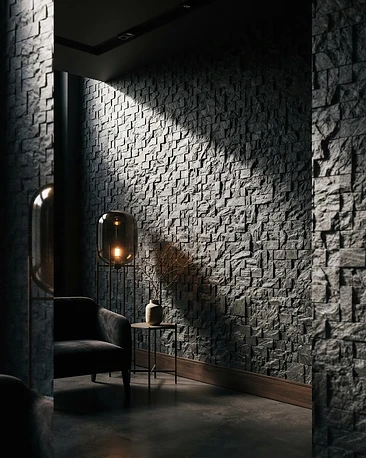 Mur texturé
