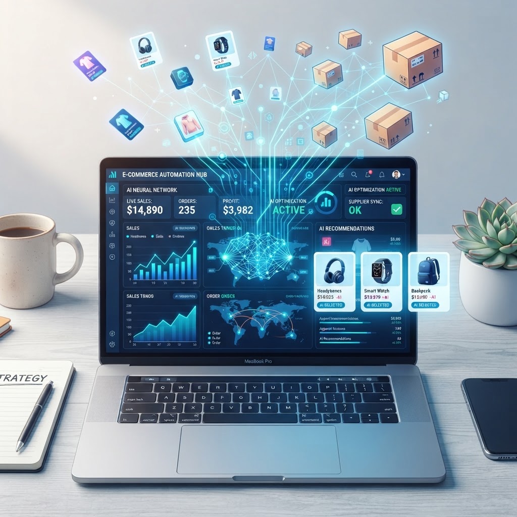 Dropshipping con IA: cómo automatizar tu ecommerce en 2026 (guía completa)