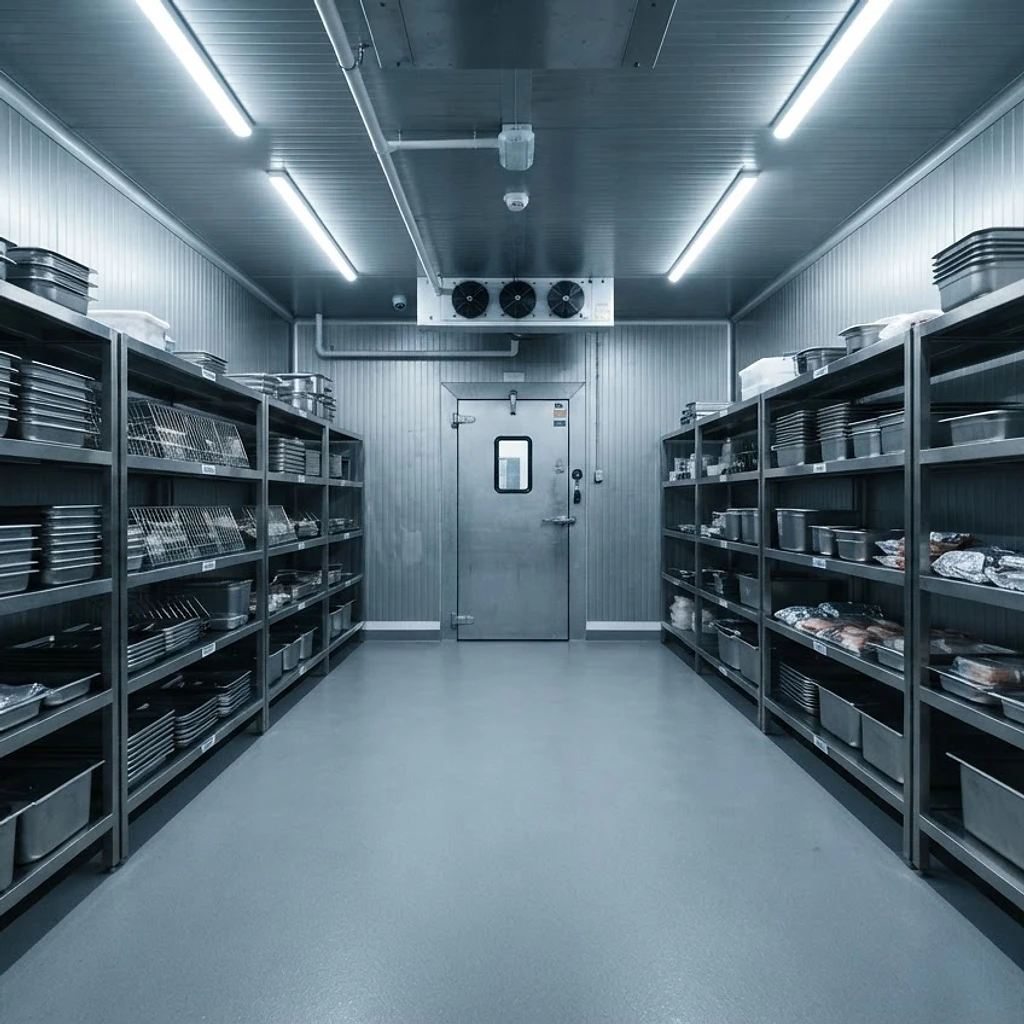 Commercial kitchen cold room