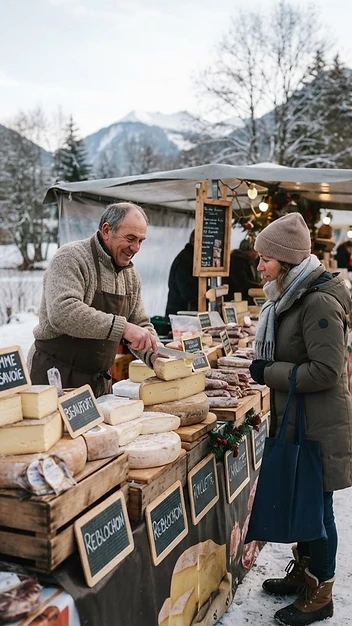 Illustration fidèle de Marché hebdomadaire des Échelles
