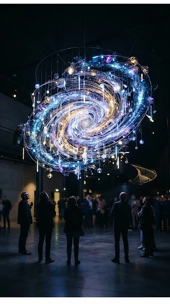 Illustration de galaxie provisoire