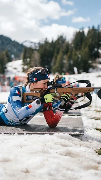 Illustration fidèle de Championnats de France de biathlon