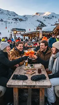 Illustration de Happy hour Le Hors Piste