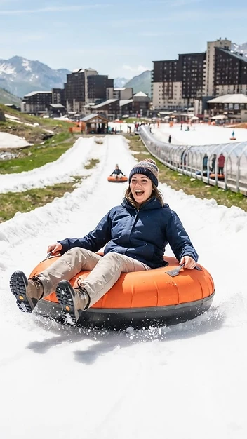 Snowtubing Tignes à Tignes