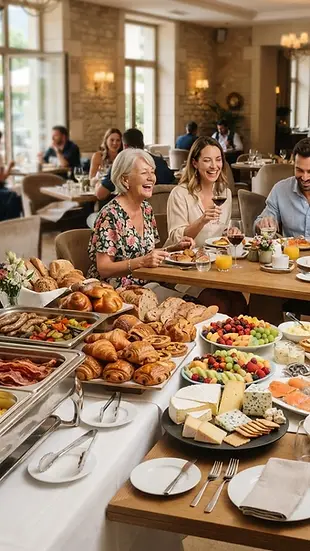Illustration de Le Riviera – Brunch seul