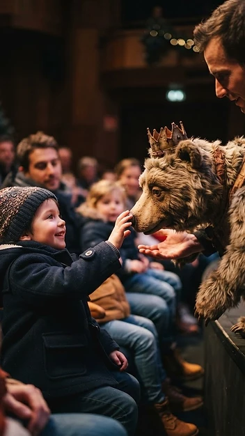 Illustration fidèle de Le Roi des ours