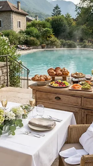 Illustration de Le Riviera – Brunch & Spa
