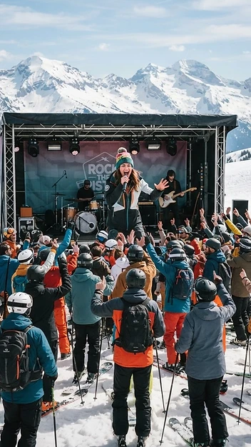 Illustration fidèle de Rock The Pistes (Portes du Soleil)