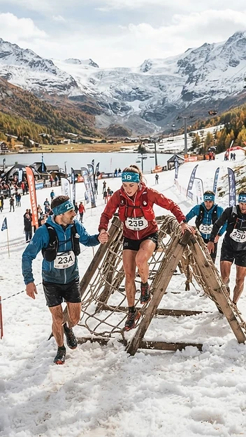 Illustration fidèle de Tignes Opening