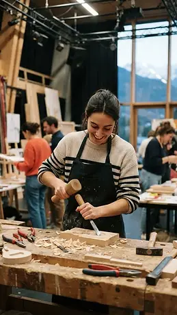 Illustration de Fabrique de la création