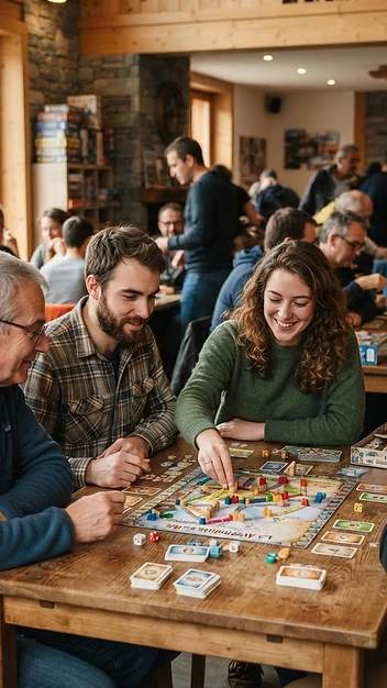 Illustration de Après-midi jeux