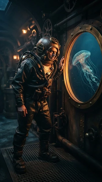 Illustration fidèle de 20 000 lieues sous les mers