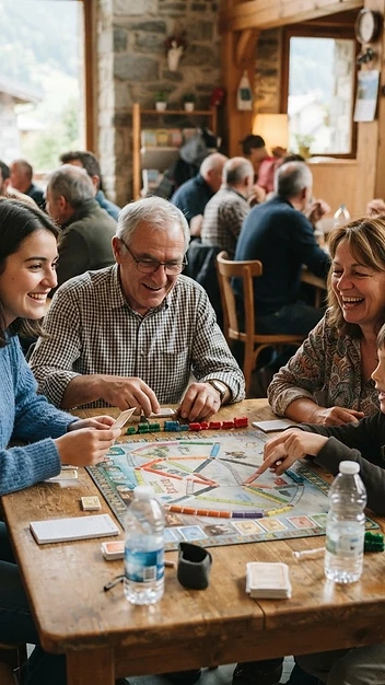 Illustration de Après-midi jeux